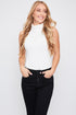 Women's Vintage High Rise Button Fly Skinny Ankle Jeans