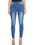 Women's High Rise Skinny Jeans With Adjustable Back