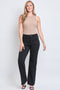 Women's High Rise Snip To Fit Wide Leg Pant