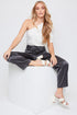 Women's Satin Comfort Stretch Office Pants