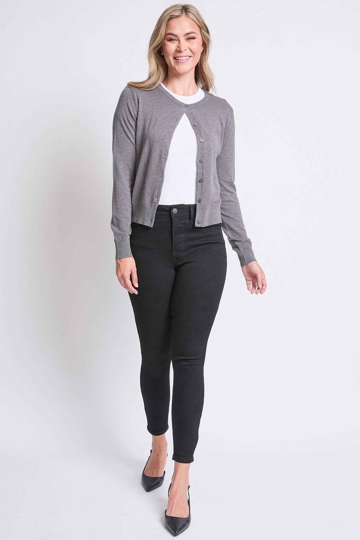 Women's High Rise Basic 5 Pocket Skinny Jeans