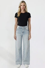 Women's Kayla High Rise Premium Stretch Wide Leg Jeans