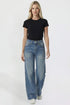 Women's Kayla High Rise Premium Stretch Wide Leg Jeans