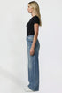 Women's Kayla High Rise Premium Stretch Wide Leg Jeans