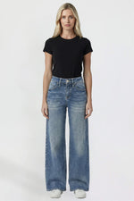 Women's Kayla High Rise Premium Stretch Wide Leg Jeans