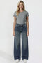 Women's Kayla High Rise Premium Stretch Wide Leg Jeans