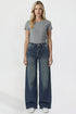 Women's Kayla High Rise Premium Stretch Wide Leg Jeans