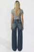 Women's Kayla High Rise Premium Stretch Wide Leg Jeans