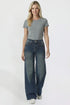 Women's Kayla High Rise Premium Stretch Wide Leg Jeans
