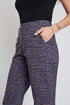 Women's Pork Chop Pocket Pants With Dog Bite Hem