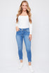 Women's Essential 2-Button Roll Cuff Ankle Jeans