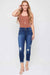 Women's Essential 2-Button Roll Cuff Ankle Jeans