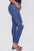 Women's WannaBettaButt 3 Button Skinny Ankle Jeans
