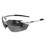 Wraparound Safety Glasses with Flexible Rubber Temple Tips