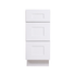 84 Inch White Shaker Double Sink Bathroom Vanity with Drawers