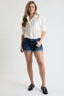 Women's Premium Stretch Fold-Over Cuff Shorts