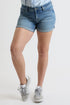 Women's Premium Stretch Fold-Over Cuff Shorts