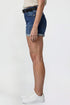 Women's Belted Premium Stretch Fold-Over Cuff Shorts