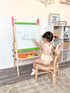 Tiny Land® 3-in-1 Art Easel & Paper Roll Set