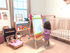 Tiny Land® 3-in-1 Art Easel & Paper Roll Set