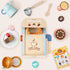 Tiny Land Wooden Kids Play Coffee Maker Set