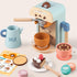 Tiny Land Wooden Kids Play Coffee Maker Set