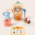 Tiny Land Wooden Kids Play Coffee Maker Set