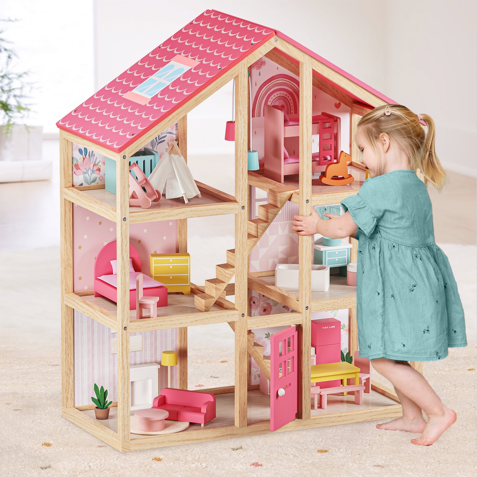 Tiny Land Sweetwood Love Dollhouse without Dolls