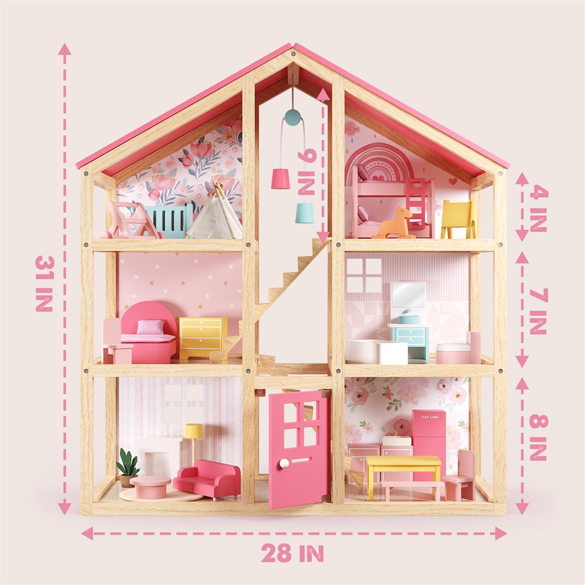 Tiny Land Sweetwood Love Dollhouse without Dolls