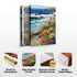 Canvas Print: "Coastal Blooms"