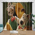 Wallace Gromit Curtains Blackout Window Drapes Room Decoration