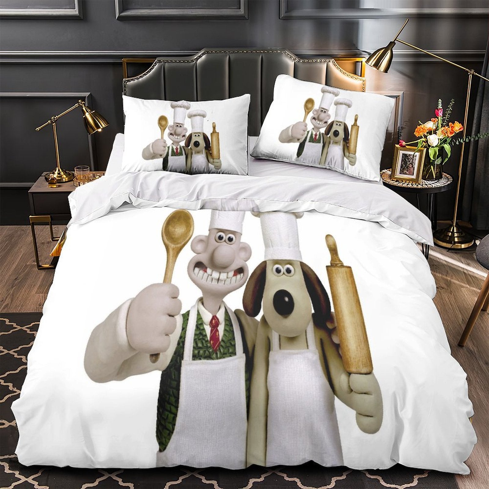 Wallace Gromit Duvet Cover Bedding Set Without Filler