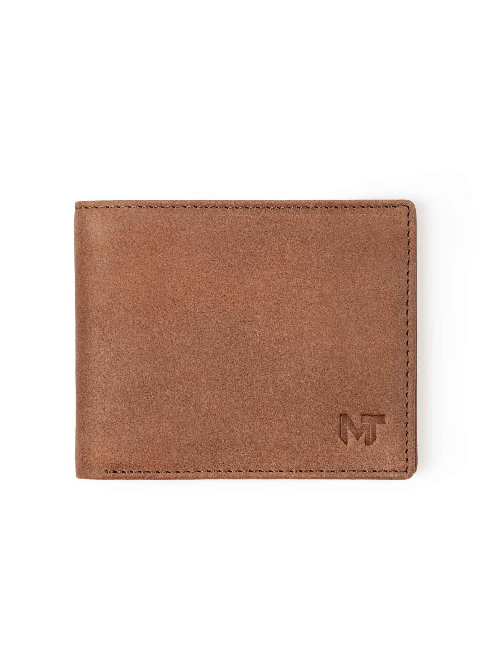 Tan Brown Slate Wallet - Mat finish