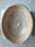 Walnut Travertine Natural Stone Vessel Sink Honed and Filled  (W)17" (L)21" (H)6"