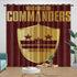 Washington Commanders Curtains Blackout Window Drapes Room Decoration