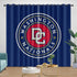 Washington Nationals Curtains Blackout Window Drapes Room Decoration