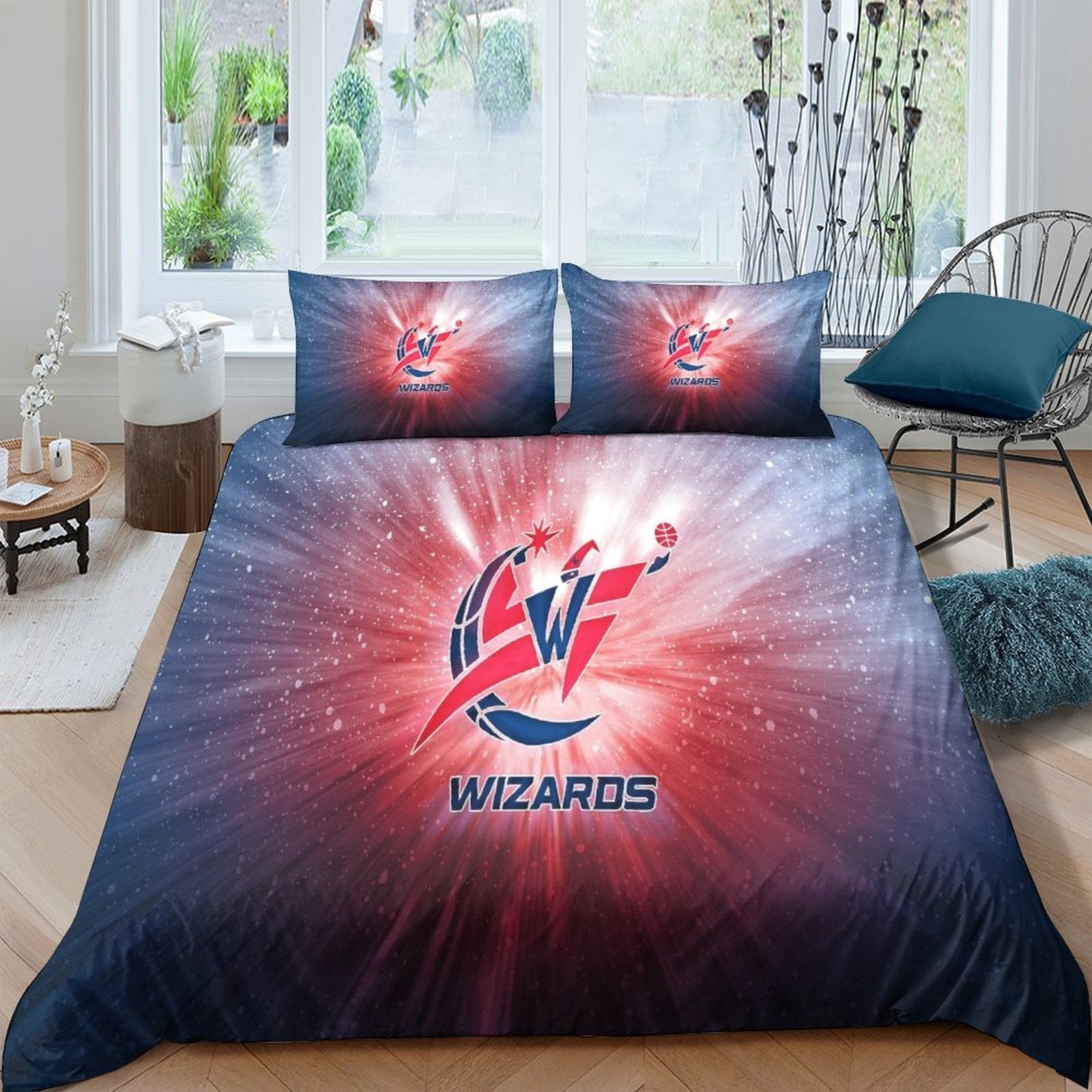 Washington Wizards Bedding Set Duvet Cover Without Filler
