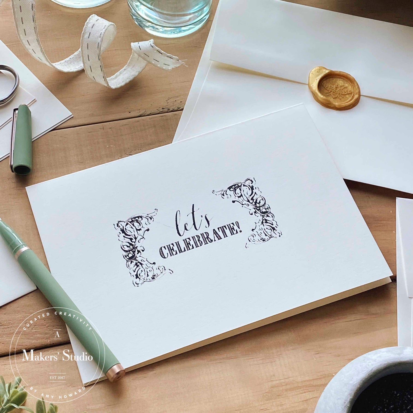 Wax Stamp Stationery Kit