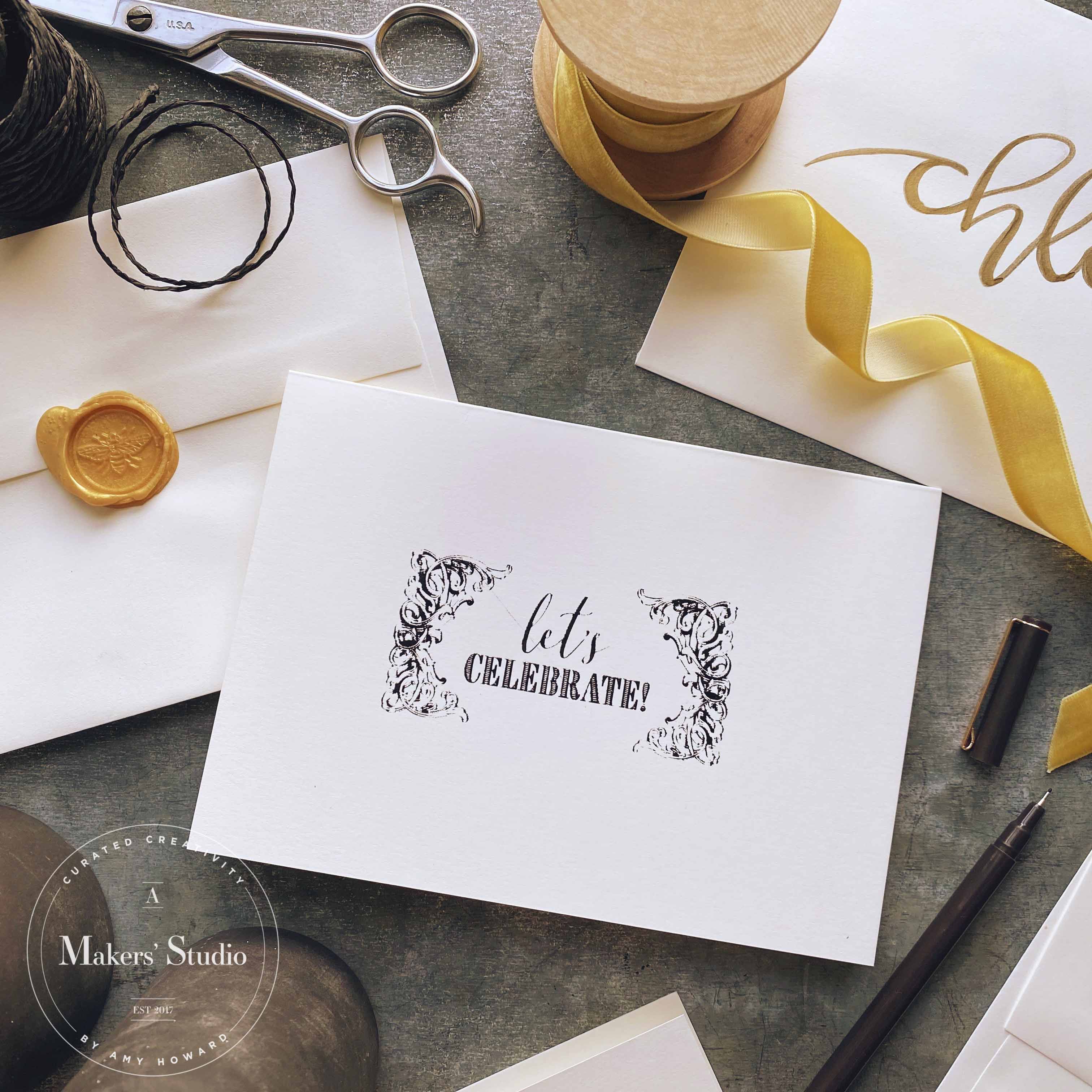 Wax Stamp Stationery Kit