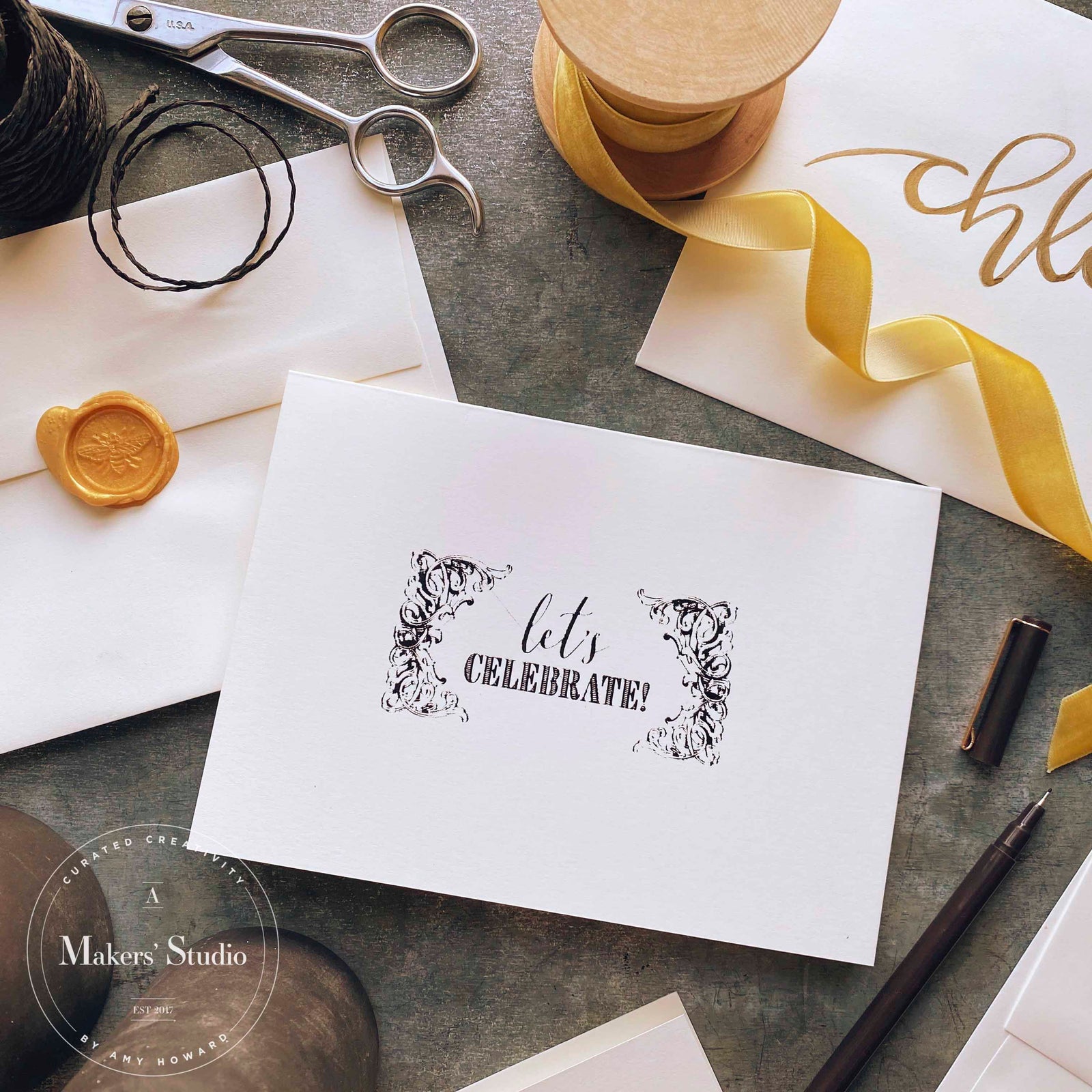 Wax Stamp Stationery Kit