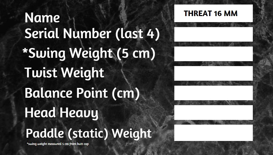 THREAT 16 Inch - Pickleball Paddle