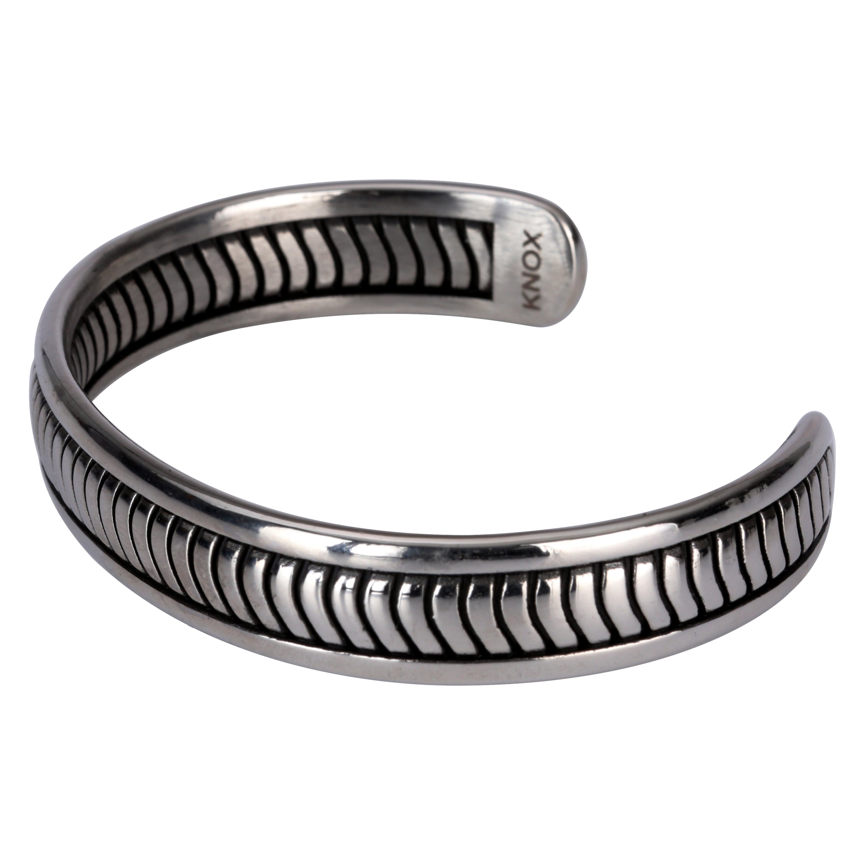 Dime Stack Stainless Steel Bracelet