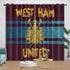 West Ham United Curtains Blackout Window Drapes Room Decoration