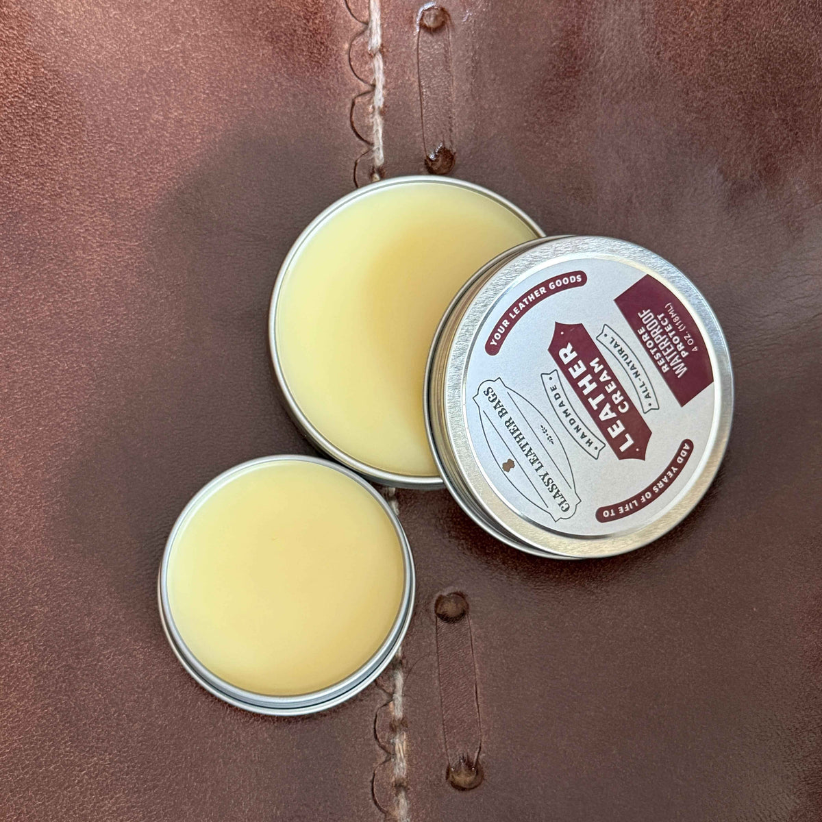 Leather Cream - Restore, Waterproof & Protect Leather