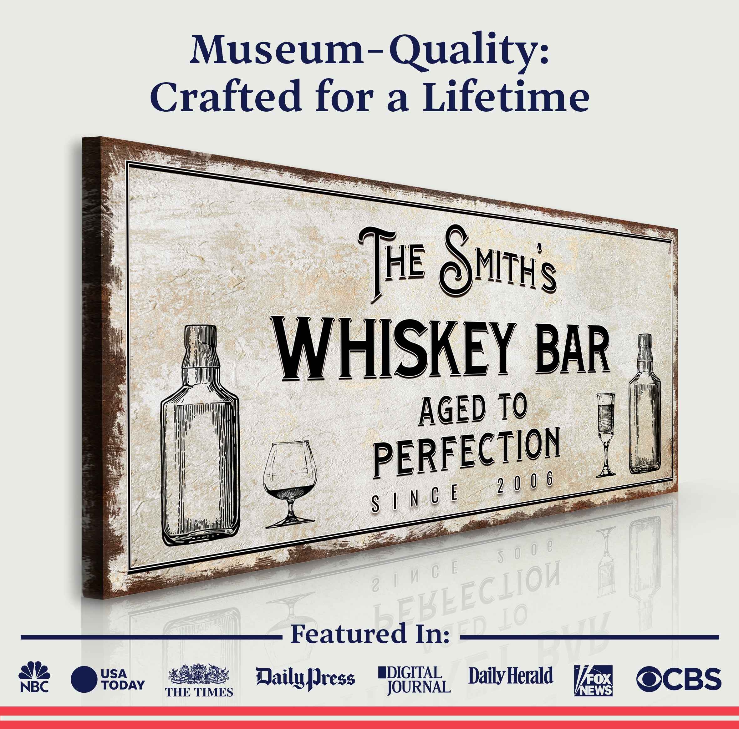Whiskey Bar Sign III