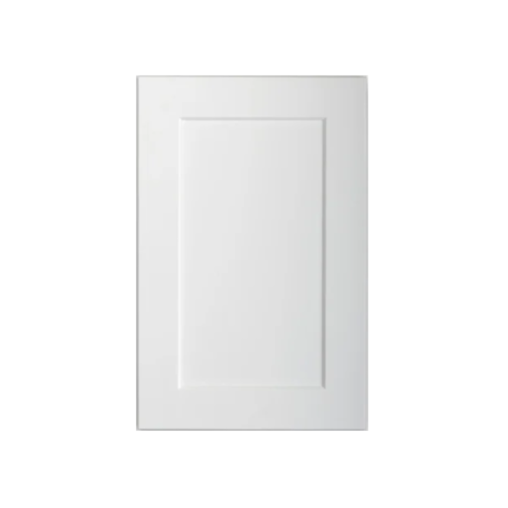 27 Inch White Shaker Full Height Door Vanity Sink Base Cabinet