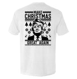 Make Christmas Great Again Trump Sweater Print - T-Shirt
