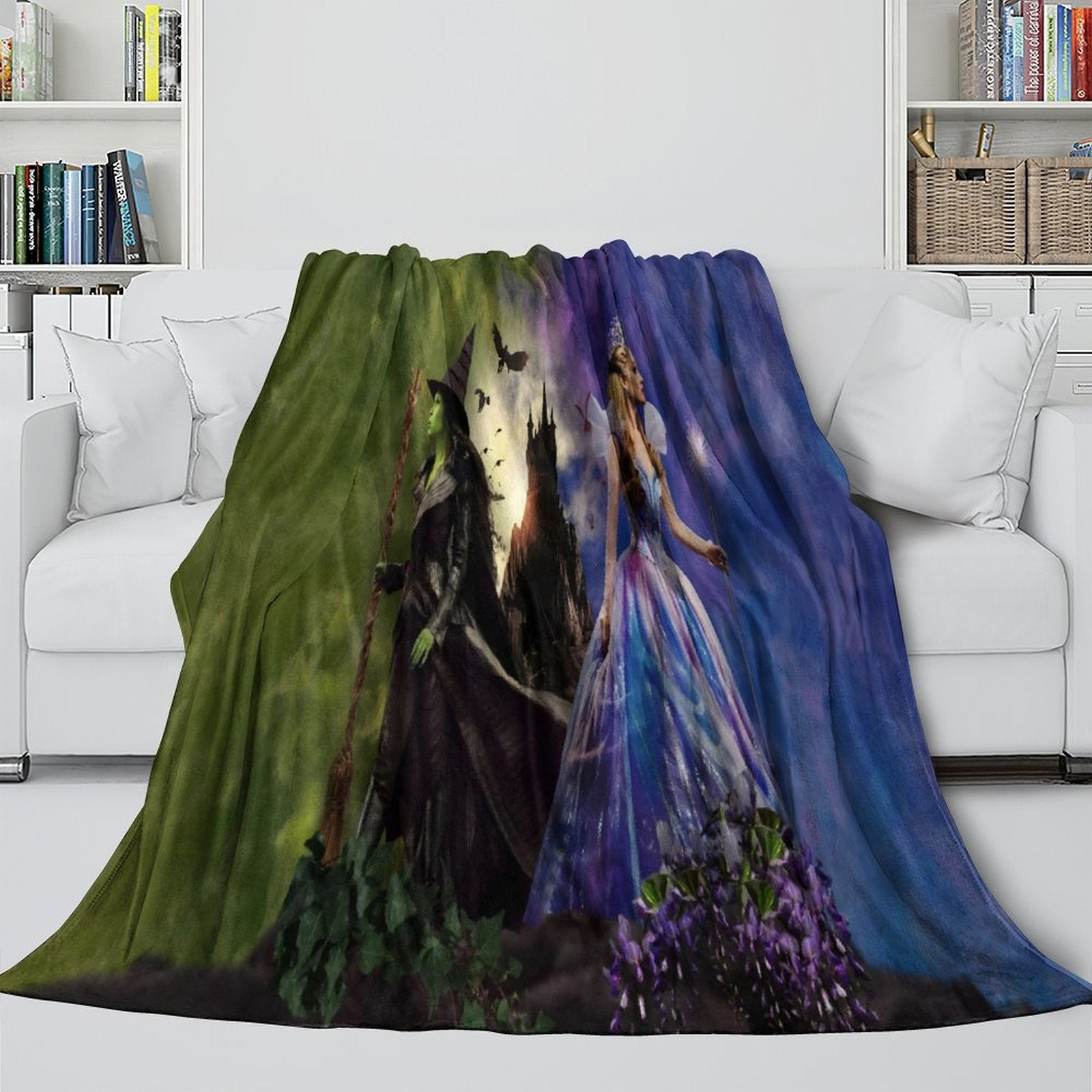 Wicked For Good Blanket Flannel Throw Room Decoration