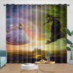 Wicked For Good Curtains Blackout Window Drapes Room Decoration