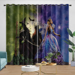 Wicked For Good Curtains Blackout Window Drapes Room Decoration